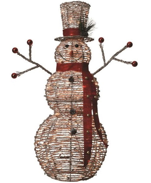 Holiday Basix U14S463A Decor Yard Snowman, 48"