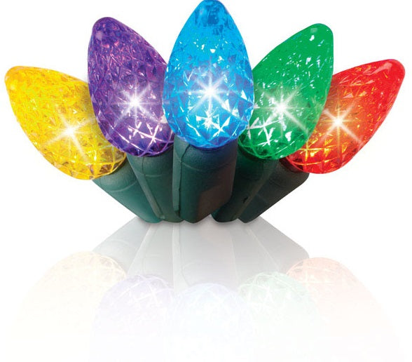 Holiday Bright Light LEDBX-C650-MU6 Commercial Grade LED Multicolor Light Set