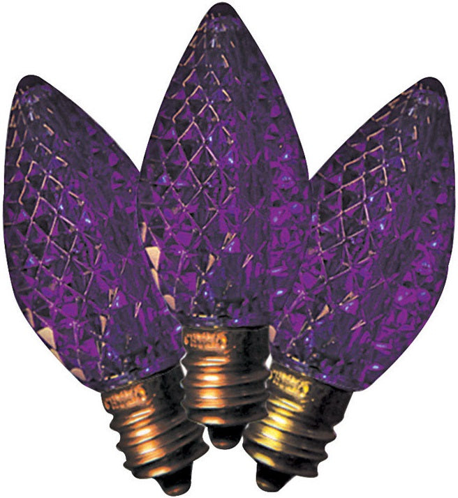 Holiday Bright Lights BU25LEDFC7-TPLA Christmas C7 LED Replacement Bulb, Purple