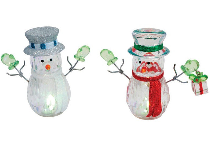 Home Plus 21S07S24 LED Color Changing Snowman