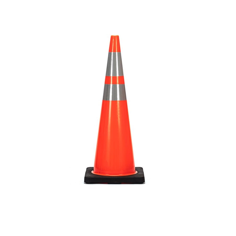 Home Plus RC900C-1 Triangular Safety Cone, Orange