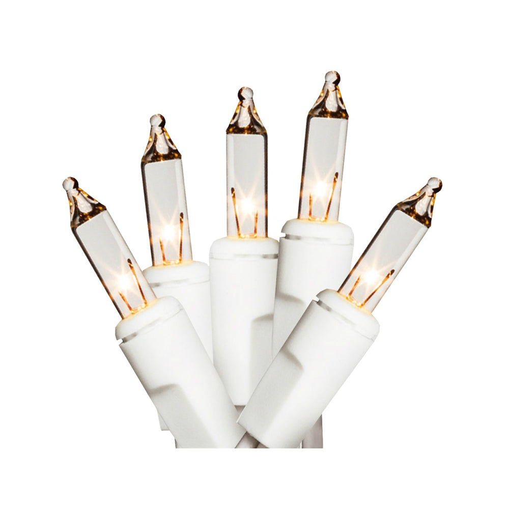 Hometown U13Y023F Christmas Mini Light Set, White