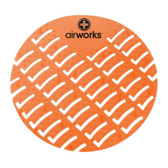 Hospeco AWUS007-BX AirWorks EVA Urinal Screen, Orange