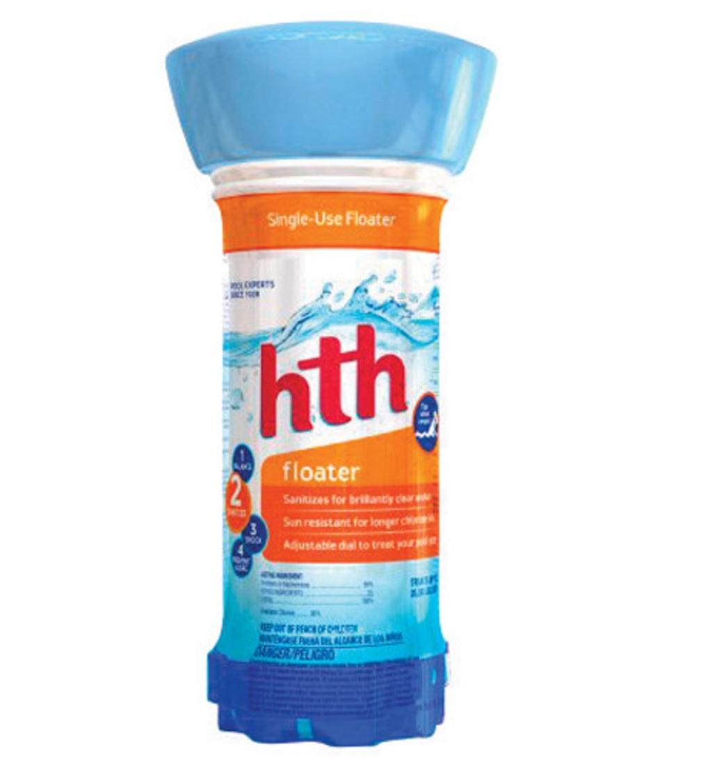 HTH 42023 Floater With Chlorine Tablets, 3 Lbs