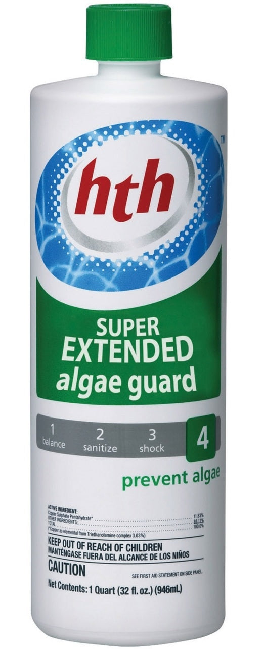 Buy hth super extended algae guard - Online store for outdoor living, pool chemicals in USA, on sale, low price, discount deals, coupon code