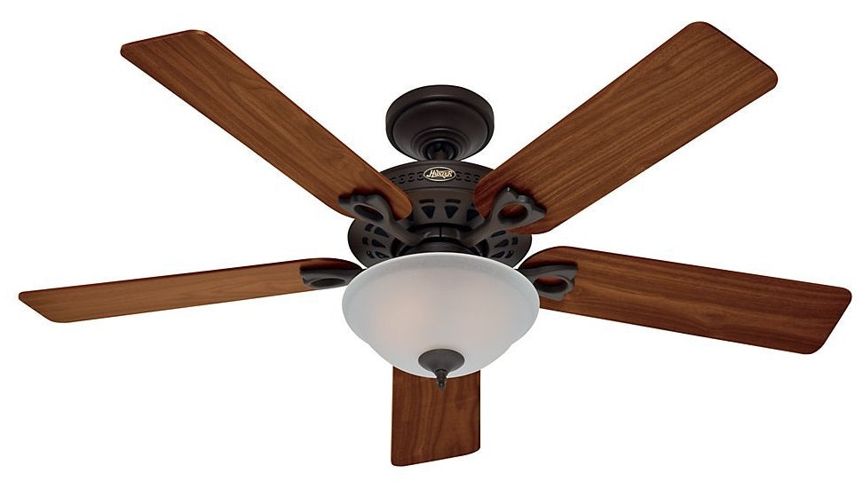 Hunter 53057 Astoria Ceiling Fan, 52", 5 Blade, New Bronze