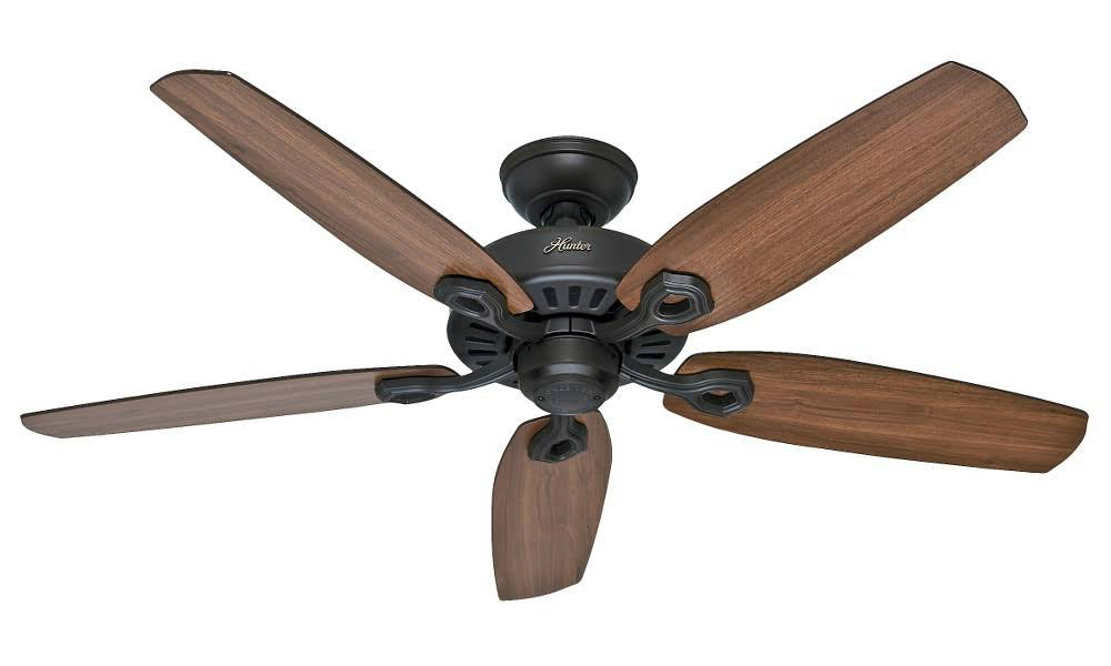 Hunter Fan 53242 Builder Elite Ceiling Fan, New Bronze, 52"