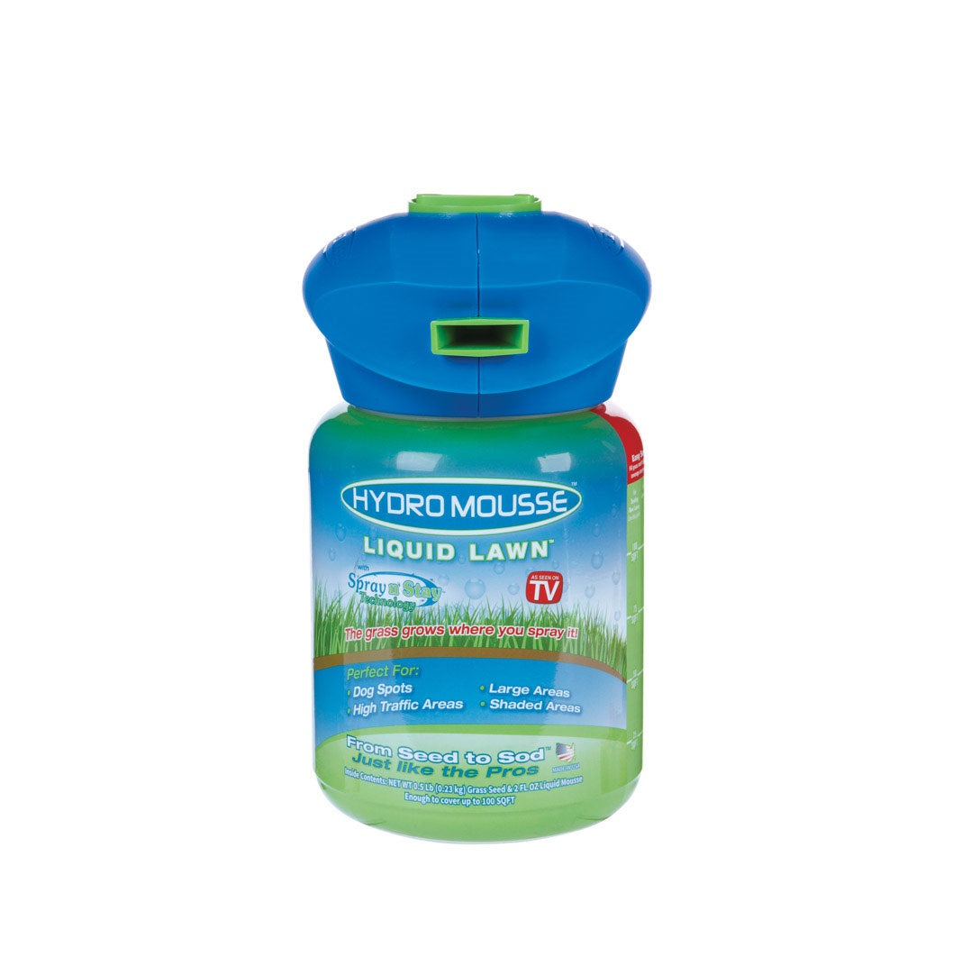 Hydro Mousse 15000 Liquid Lawn with Spray-n-Stay Technology, 0.5 lb