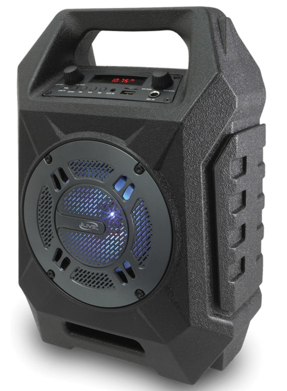 iLive ISB408B Wireless Tailgate Speaker, Black