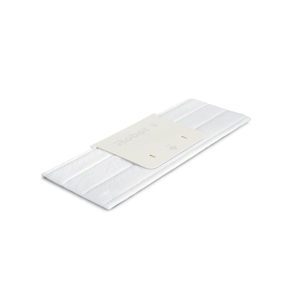 iRobot 4632821 Braava jet Dry Fiber Mop Pad, White