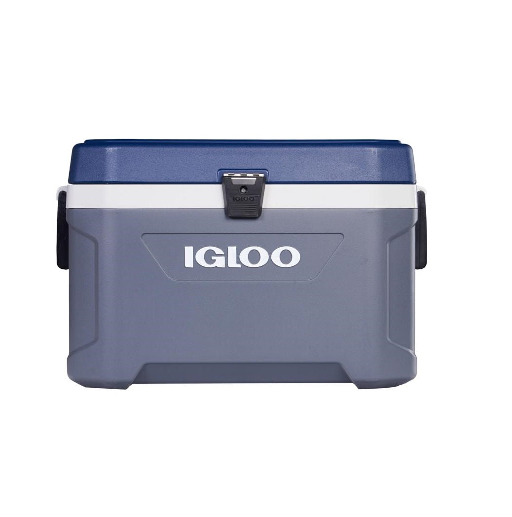 Igloo 49025 MaxCold Ice Chest, Blue/Gray, 54 Quart
