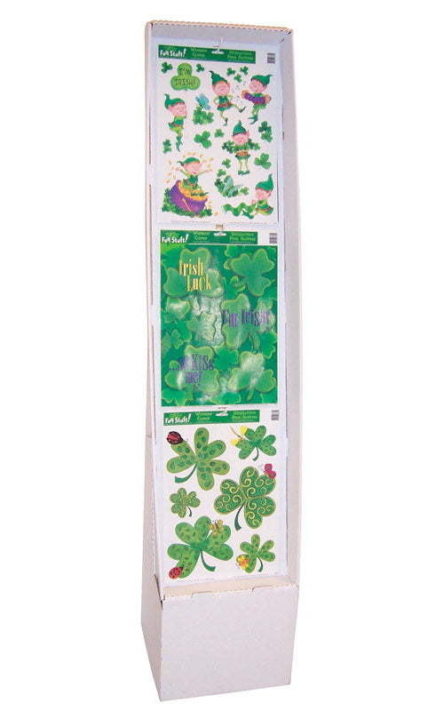 Impact Innovations 03646 St. Pat's Window Clings, 12" x 17"