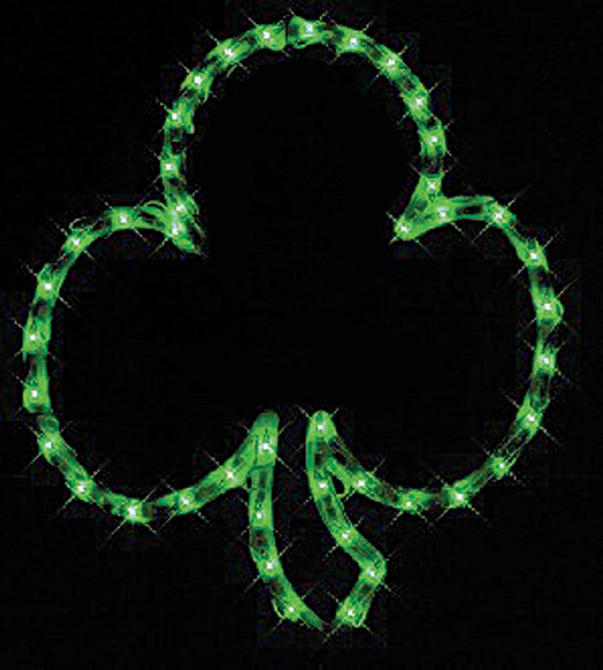 Impact Innovations 31600D Ornamental Shamrock Silhouette, Clear