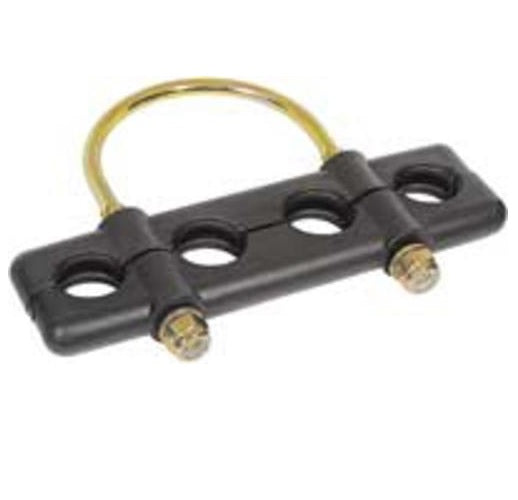 Imperial 90859 Four Hose Holder, Black