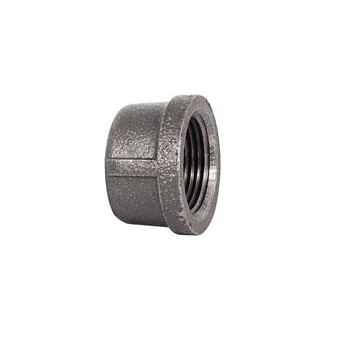 buy black iron pipe fittings cap at cheap rate in bulk. wholesale & retail plumbing replacement items store. home décor ideas, maintenance, repair replacement parts