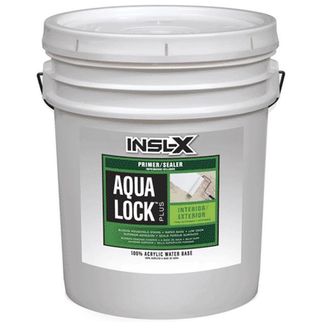 Insl-X AQ0400099-05 Aqua Lock Plus, White, 5 Gallon
