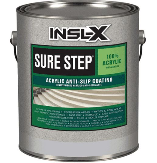 Insl-X SU0789092-01 Sure Step Acrylic Anti-Slip Coating, Pine Green