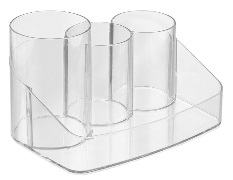 Interdesign 30920 Clarity Hair Care Organizer, Clear, Plastic