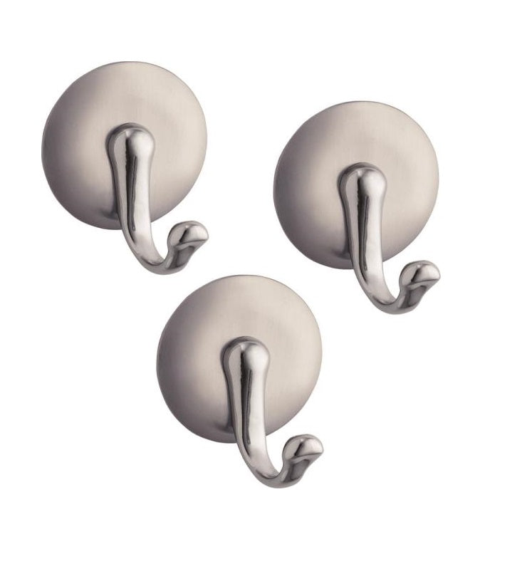 InterDesign 54970 Self Adhesive Hook, Small,  Set of 3