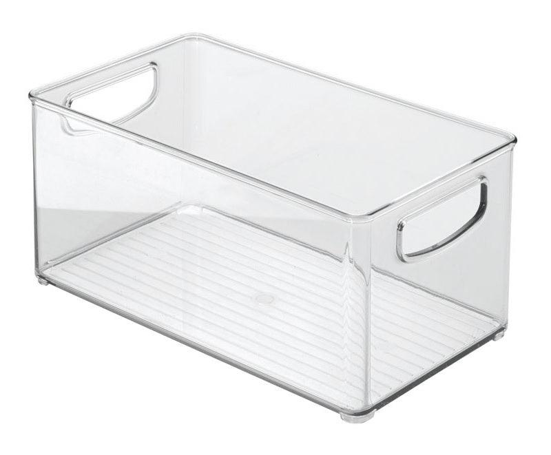 InterDesign 64530 Clear Kitchen Bin, 10" x 6" x 5"