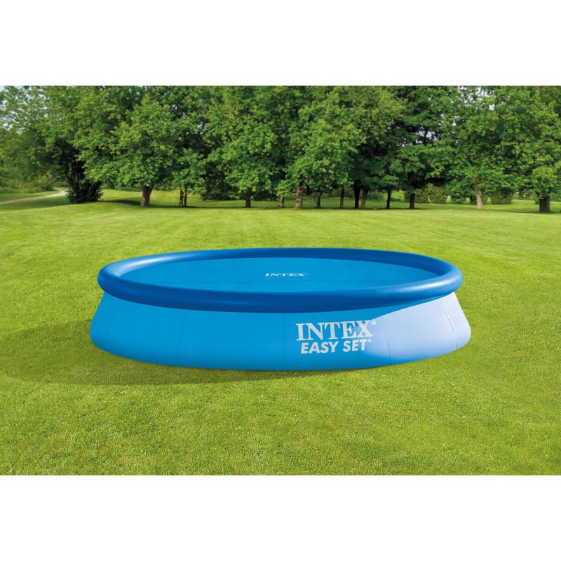 Intex 28012E Pool Cover, Blue, 12 ft. W