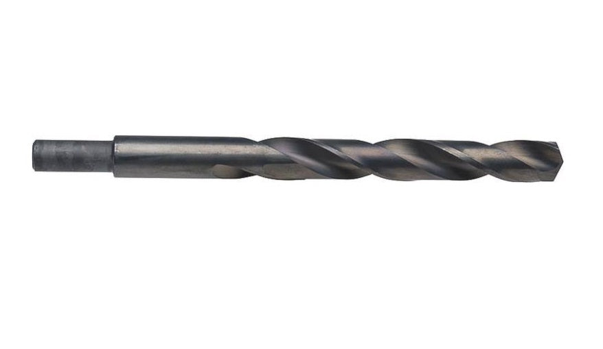 Irwin 67830 Reduced Shank Drill Bit, Black Oxide, 15/32"