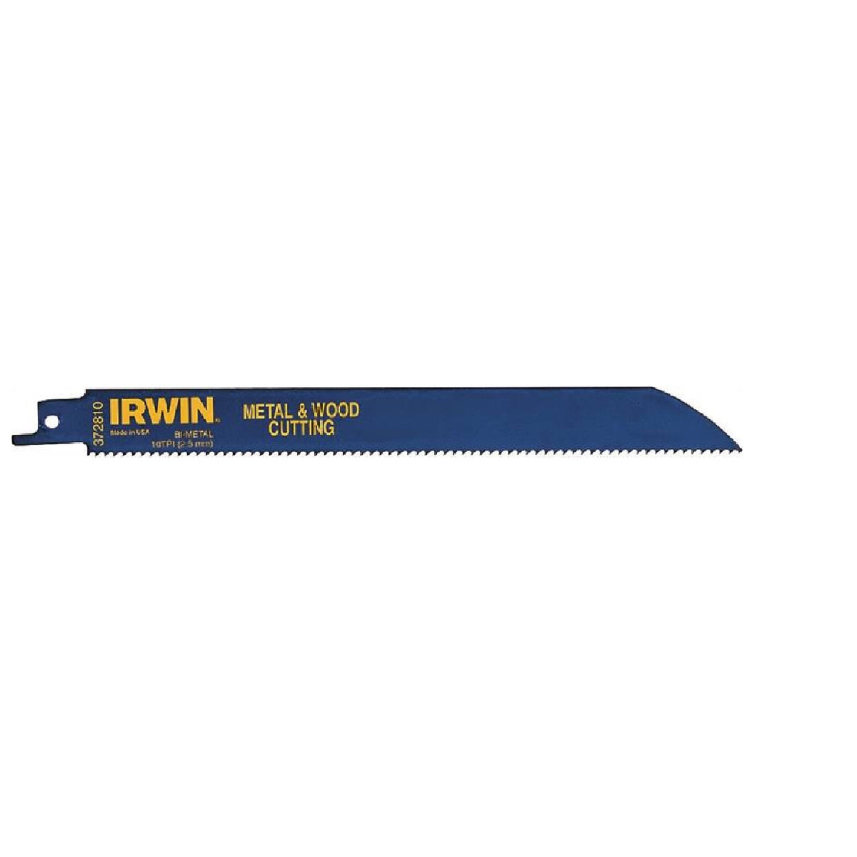 Irwin 372810B Bi-Metal Reciprocating Saw Blade, 8", 25/Pk
