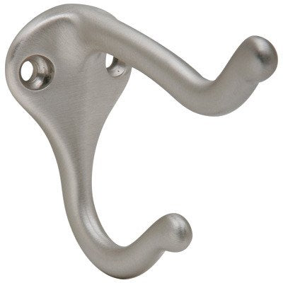 Ives 571A15 Coat and Hat Hook, Satin Nickel
