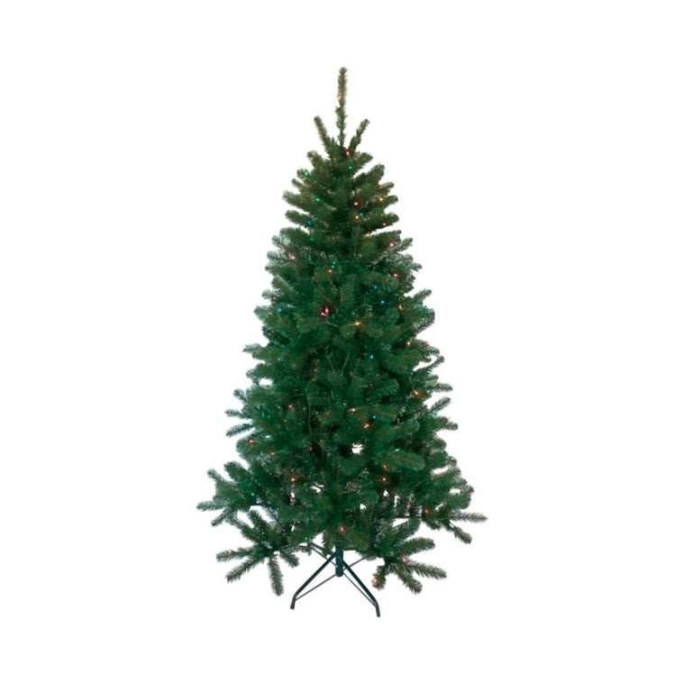 J & J Seasonal IJK-121-60 Jackson Prelit Artificial Christmas Tree, 6'