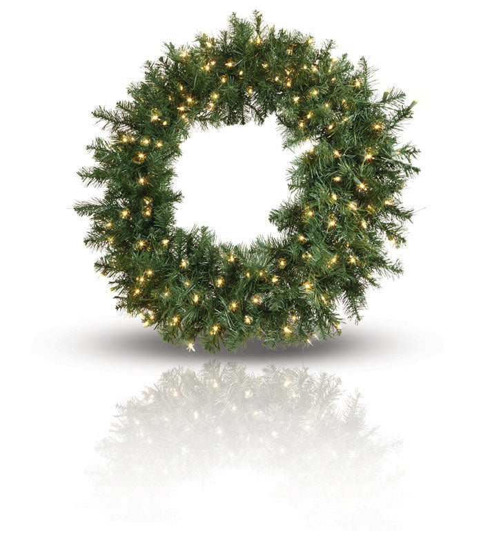 J & J Seasonal MCGN-416-36 Brookdale Commercial Wreath, 36"