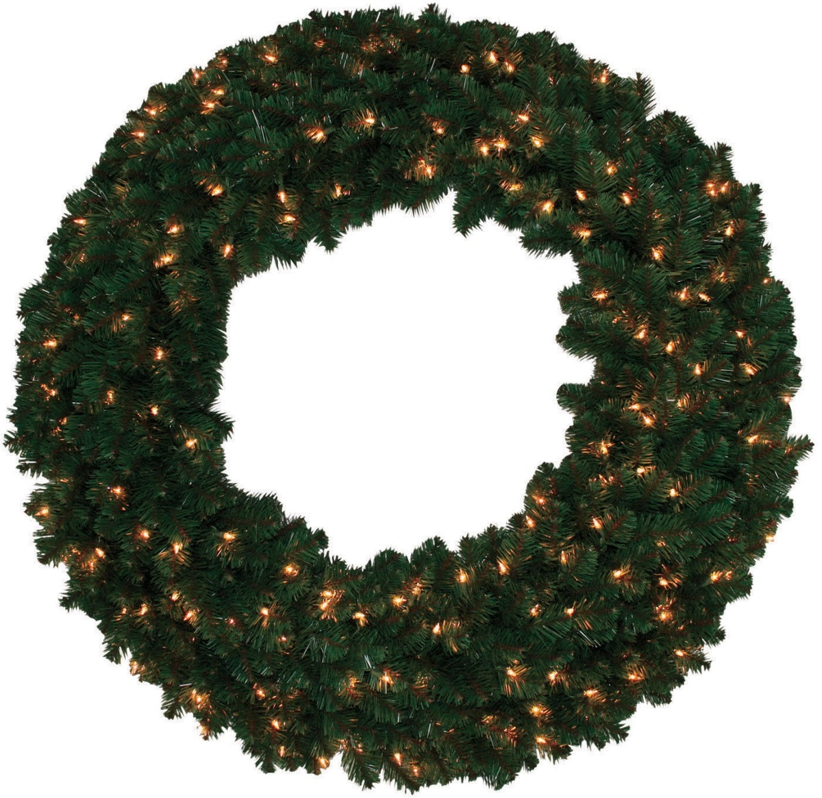 J & J Seasonal MCGN-416-48 Brookdale Commercial Wreath, 48" Dia