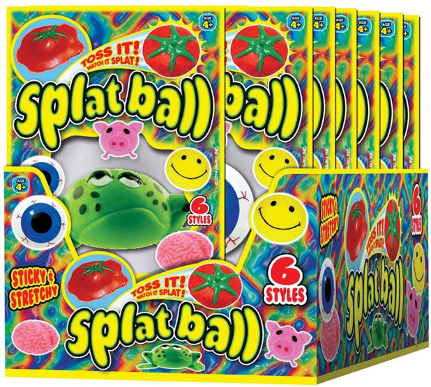 Ja-Ru 5303 Splat Ball Shapes, Assorted Colors — LIfe and Home