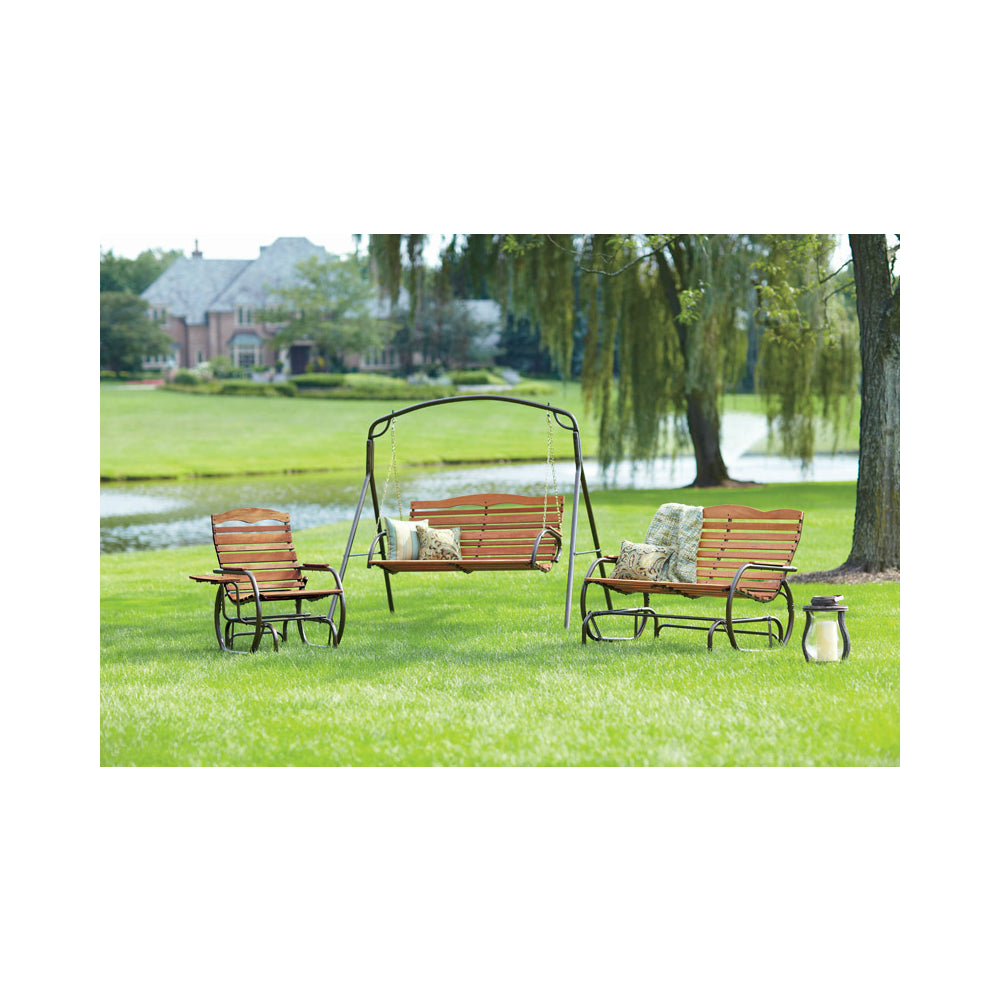 Jack Post CG-05Z Country Garden 2 Person Hi-Back Swing, 52" x 24.75" x 27"
