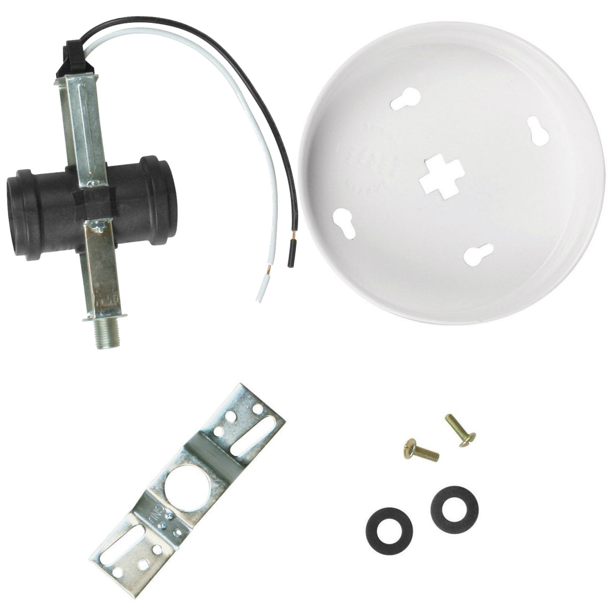 Jandorf 60223 Ceiling Fixture Kit, White