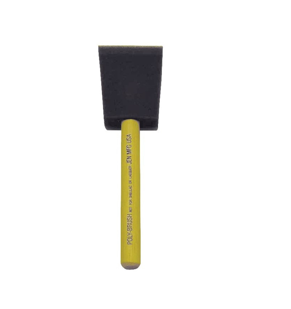 Jen 8500-D2 Poly Foam Paint Brush, 2 inch