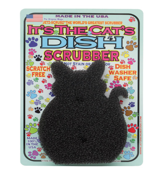 Jetz-Scrubz J53 Pet Dish and Bowl Scrubber Sponge, Cat