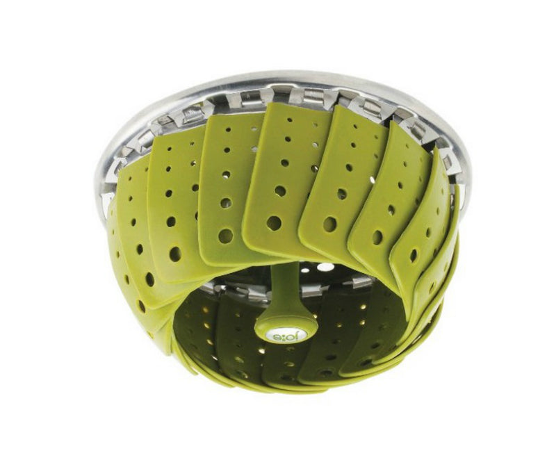 Joie MSC 29112 Veggie Steamer, Silicone Coated Stainless Steel