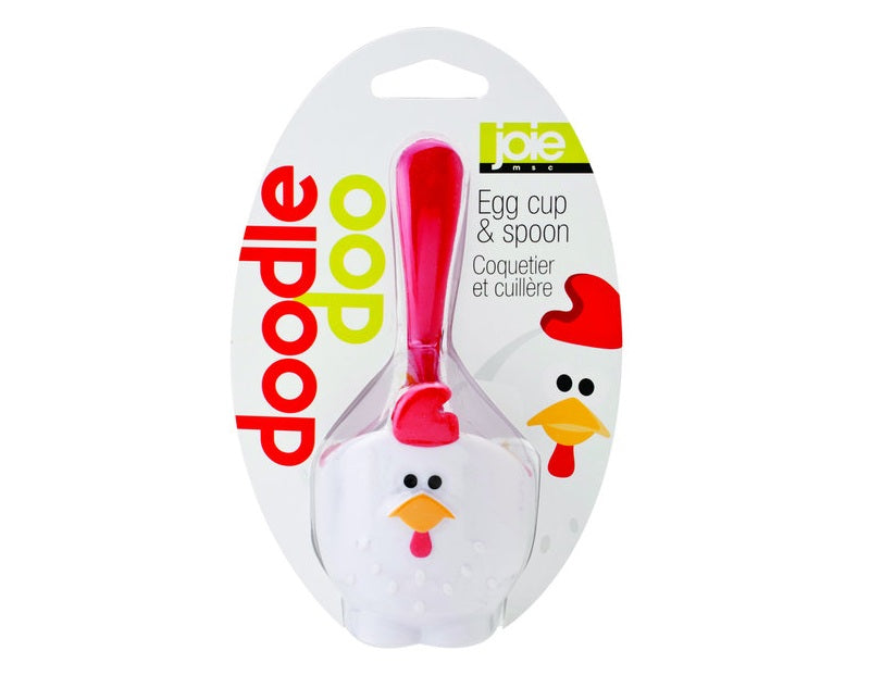 Joie MSC 89166 Doodle Doo Egg Cup & Spoon Set