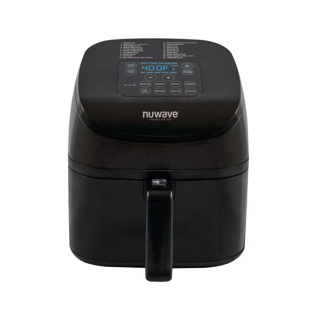Nuwave 36121 Digital Air Fryer with integrated temperature probe, 4.5 Quart