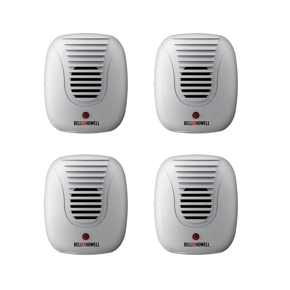 Bell+Howell 50167 Ultrasonic Indoor Pest Repeller, 4 Pack