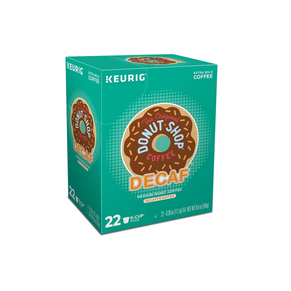 Keurig 5000341140 Medium Roast Decaf Coffee K-Cups, 22 Pk