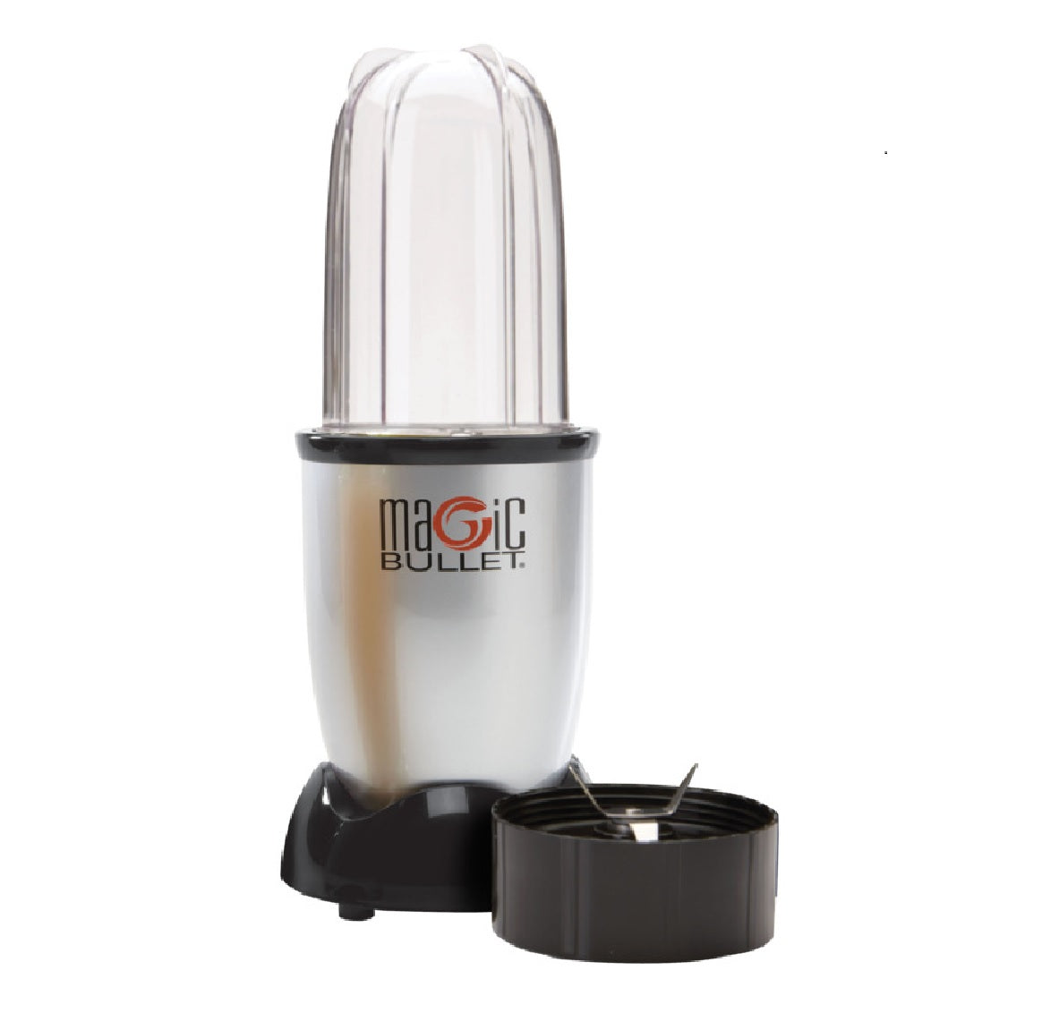 Nostalgia MBR-0301 Magic Bullet Personal Blender Set, Silver