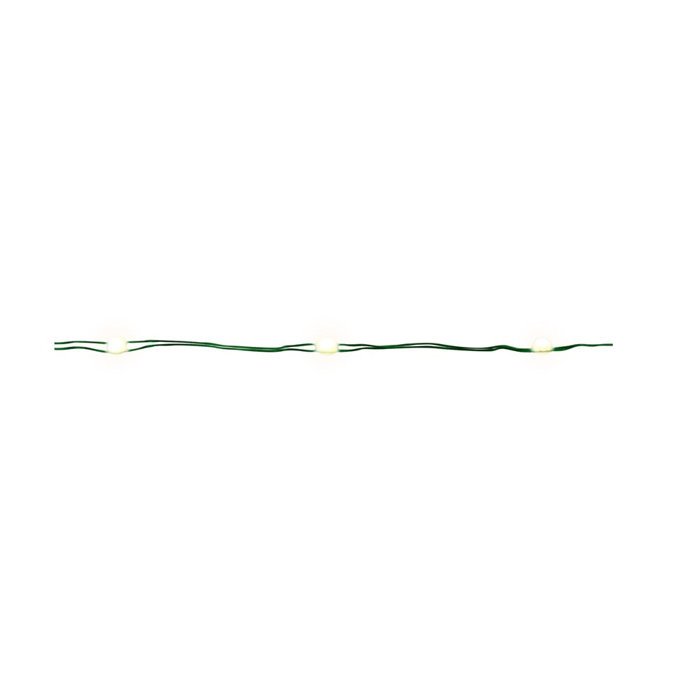Celebrations MICB-GR100-CW2A LED 100 count Christmas Lights, 16.5'