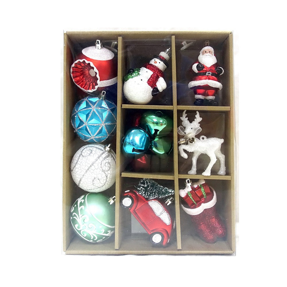 Celebrations C-21037B Miscellaneous Indoor Christmas Decor, 14 Pack