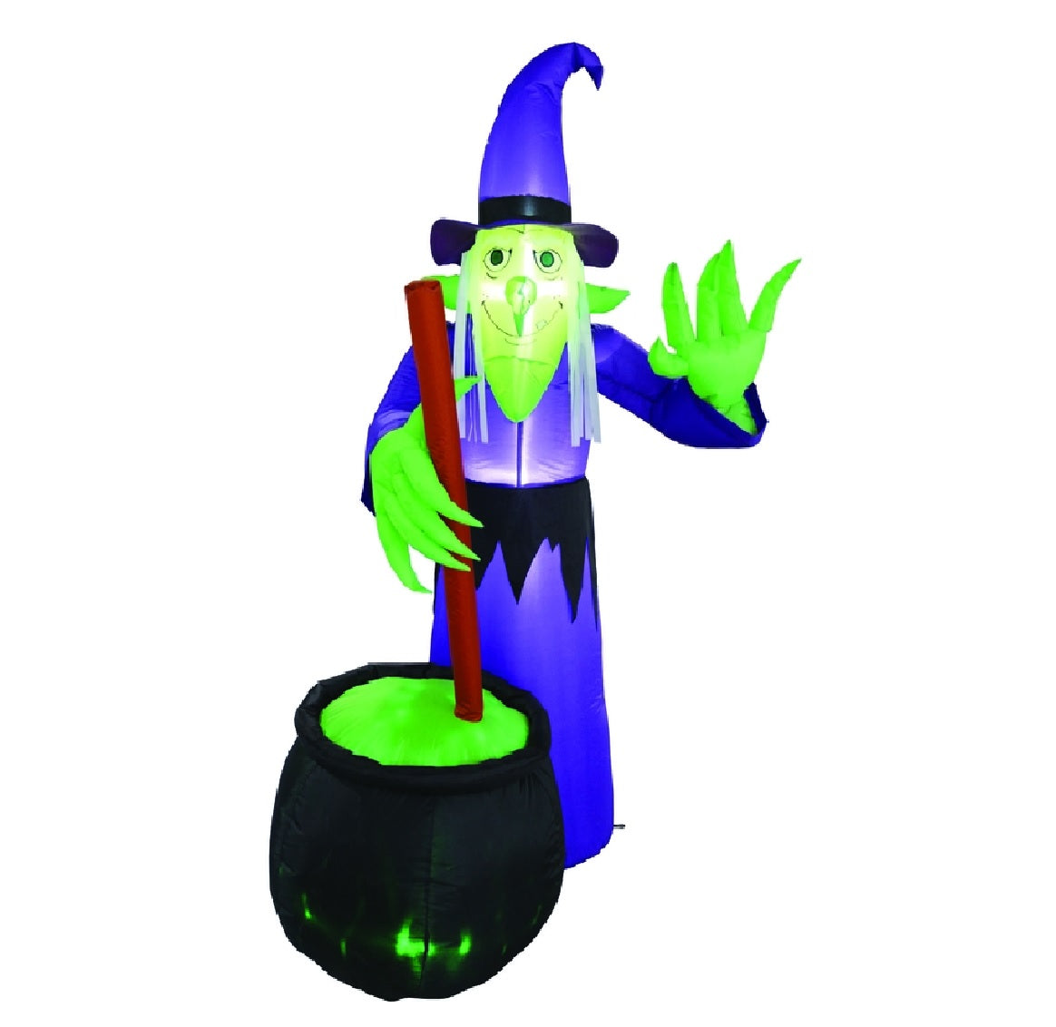 Celebrations MY-20W632 Four Season Witch With Cauldron Inflatable