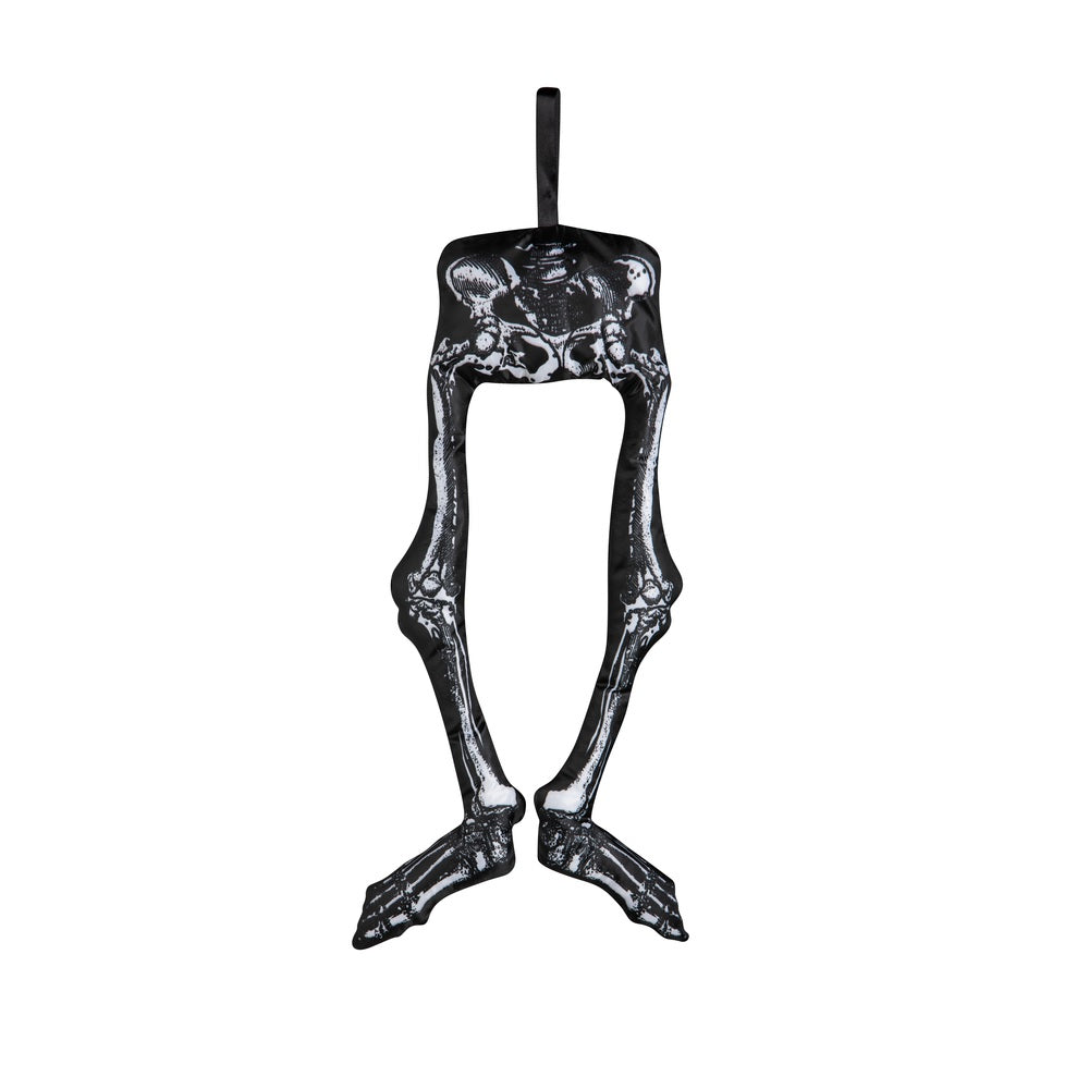 Gemmy 227595 Car Trunk Skeleton Legs Hanging Decor