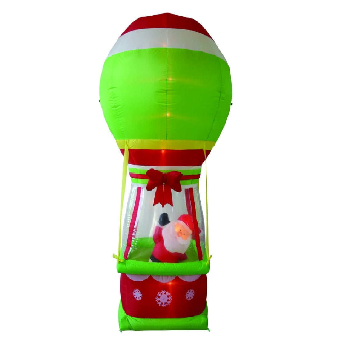 Celebrations YLSW 18565 Inflatable Santa In Hot Air Balloon