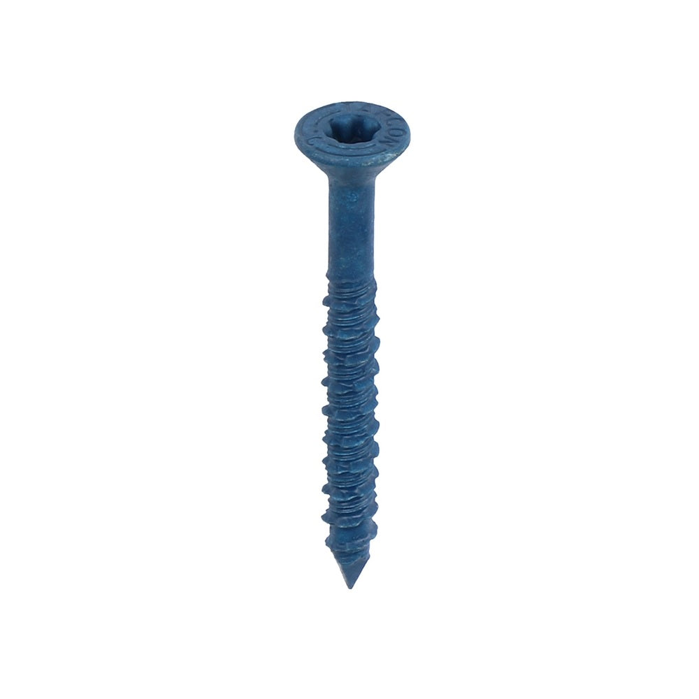 Tapcon 28380 Star Flat Head Concrete Screws, 2-1/4", 75 pk