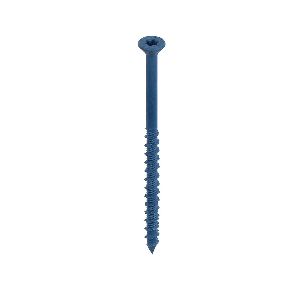 Tapcon 28307 Star Flat Head Concrete Screws, 3-1/4", Steel