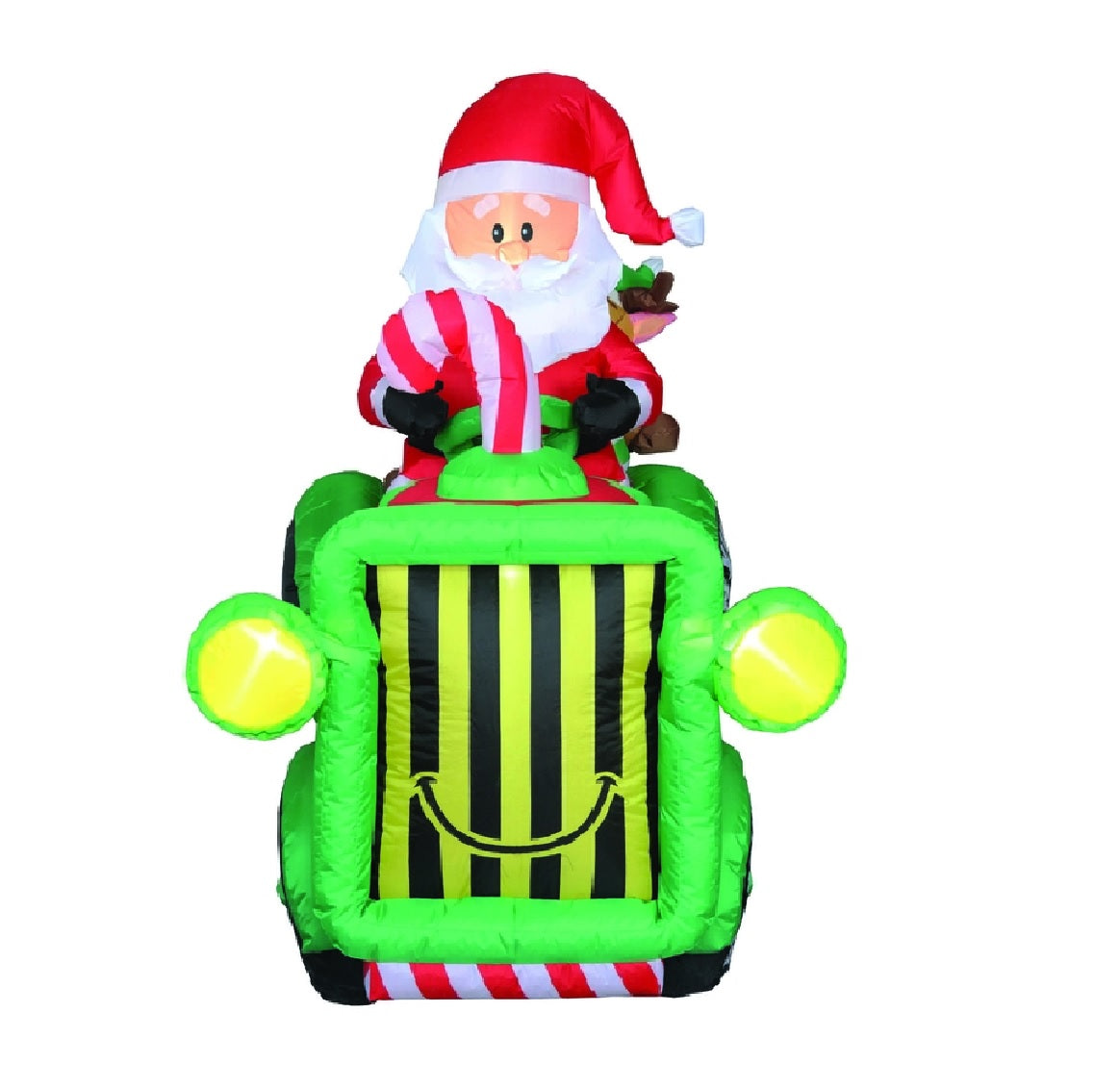 Celebrations MY-20C681 Santa With Tractor Inflatable